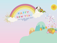 【桌布】2016福音月曆桌布─1月份