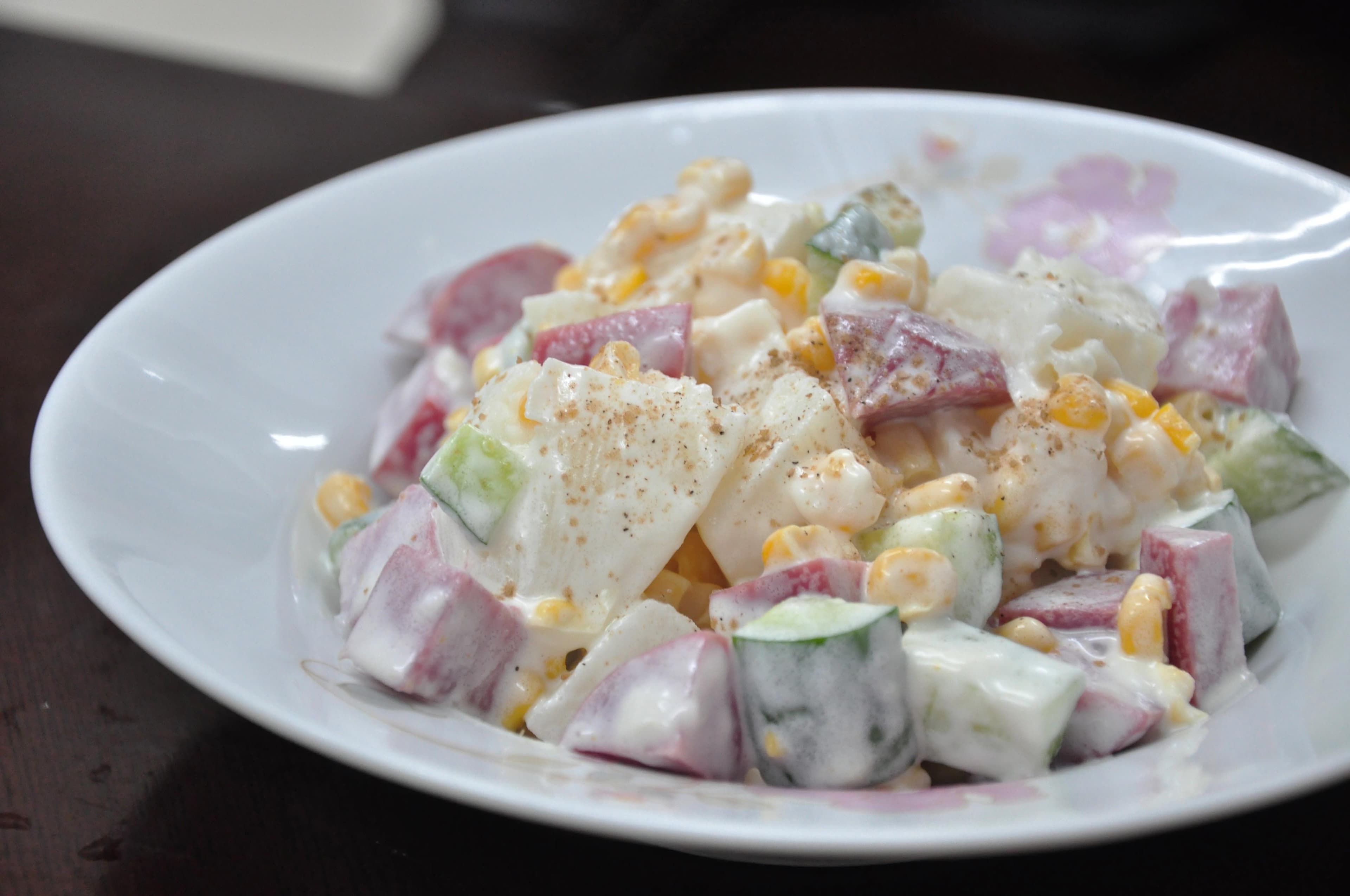 【食譜系列十】炎炎夏日清涼一下之『脆口』馬鈴薯沙拉~