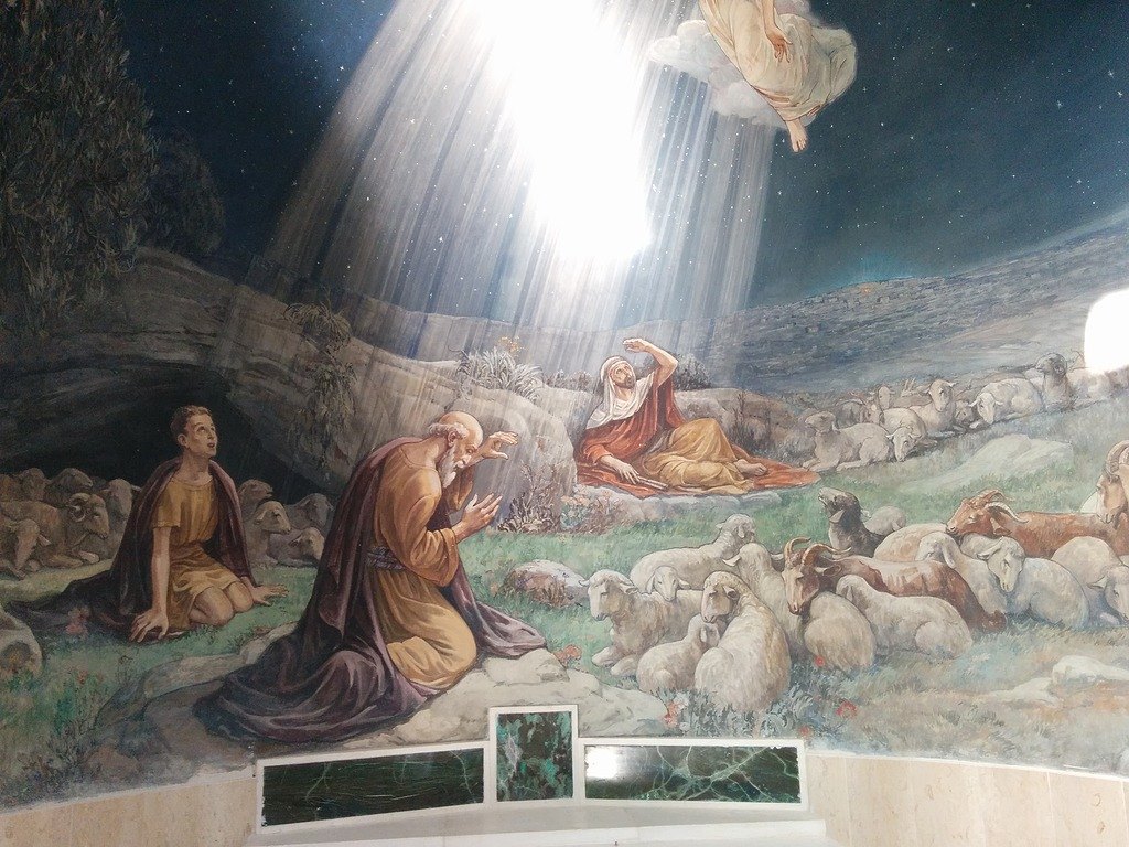 耶稣与羊|Illustration|Commercial illustration|solair_Original作品-站酷(ZCOOL)